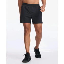 2XU Aspire 5 Inch Shorts. Mens. black/white