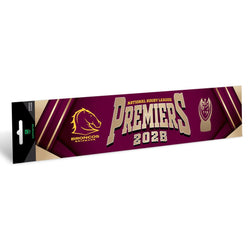 Brisbane Broncos 2025 NRL Premiers Bumper Sticker