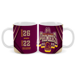 Brisbane Broncos 2025 NRL Premiers Ceramic Mug