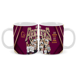 Brisbane Broncos 2025 NRL Premiers Photo Ceramic Mug