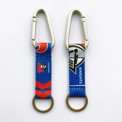 Knights NRL Carabiner Keyring