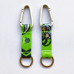 Raiders NRL Carabiner Keyring