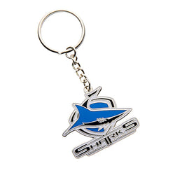 Sharks NRL Logo Keyring