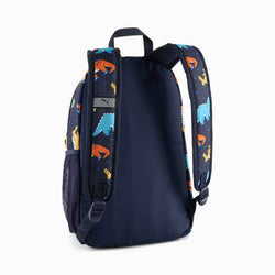 Puma Phase AOP Small Backpack.navy/spotty dino