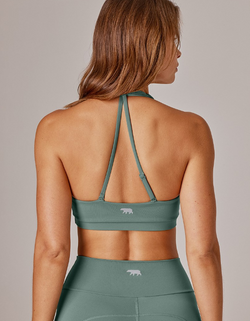 Running Bare Headliner Sports Bra. bali