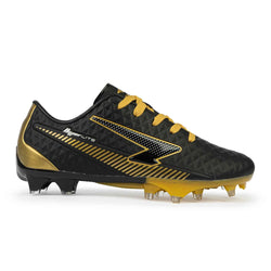Sfida Rizz Senior Football Boots. black/gold