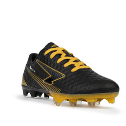 Sfida Rizz Senior Football Boots. black/gold