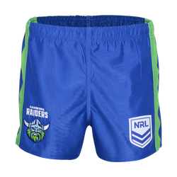 Raiders NRL Supporter Shorts. Mens