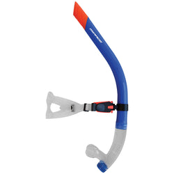 Mirage Silicone Swim Snorkel. blue