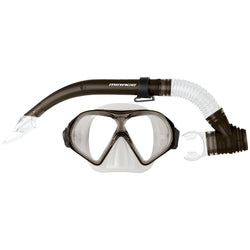 Mirage Tropic Silitex Mask and Snorkel. Adult, Smoke