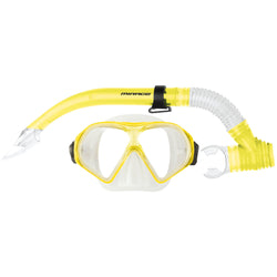 Mirage Tropic Silitex Mask and Snorkel. Adult, Yellow