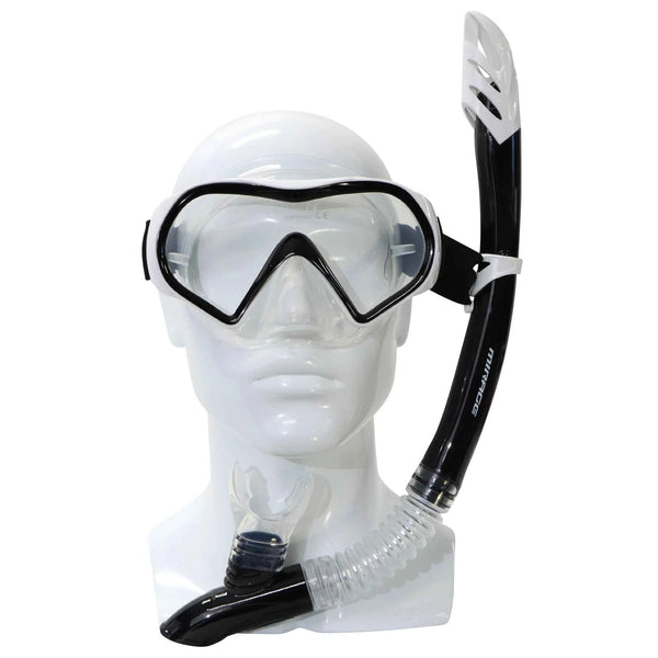 Mirage Explorer Silicone Mask and Snorkel Set Adult black - SPORTFIRST ...