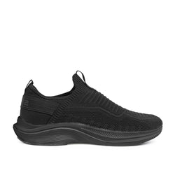 Sfida Sportif Ladies Lifestyle Slip OnShoe. black/black