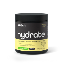 Hydrate Switch, 150g 25 serves. lemon lime