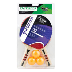 Formula Enforcer 2 Player Table Tennis Set