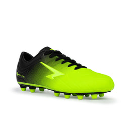 Sfida Velocity Junior Football Boots. lime/black