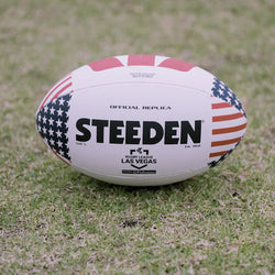 Steeden NRL Las Vegas Replica Ball. Size 5