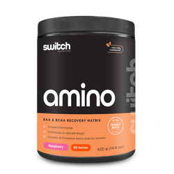 AMINO Switch, 60 Serves, 420g. Raspberry - SPORTFIRST NAMBUCCA