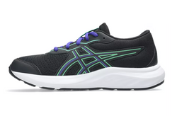 Asics CONTEND 9 GS. black/vital green