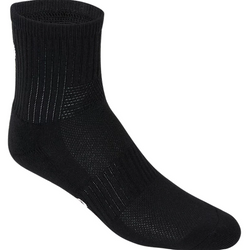 Asics Pace Sock. QTR. Black. size 12+. - SPORTFIRST NAMBUCCA