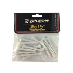 Brosnan Wooden Tees 2 1/8". 15pk