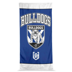 BULLDOGS NRL JUMBO BEACH TOWEL