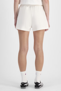 Champion Hi-Waist Tonal Jersey Short. Womens. pearl plk