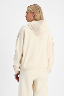 Champion Lux Taping Hoodie. Womens. natural