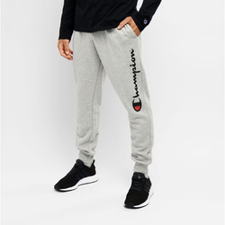 Champion Script Cuff Track Pant. Mens. oxford heather