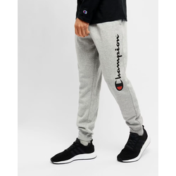 Champion Script Cuff Track Pant. Mens. oxford heather