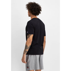 Champion Script Short Sleeve Tee. Mens. black
