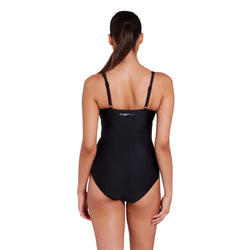 Zoggs Classique Ruched Front Swimsuit. Womens