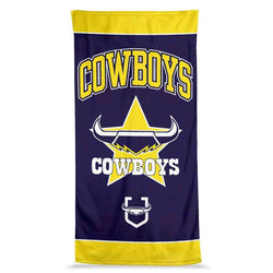 COWBOYS NRL JUMBO BEACH TOWEL