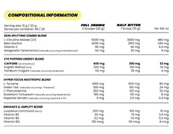 Zombie Labs Cross Eyed. Raspberry Ripper. 400g - SPORTFIRST NAMBUCCA