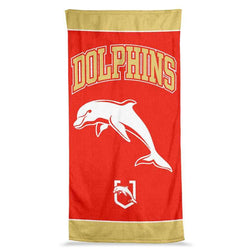 DOLPHINS NRL JUMBO BEACH TOWEL