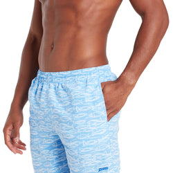 Zoggs Fish Fever Mens 16 Inch Water Shorts