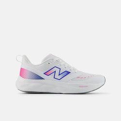 New Balance Fresh Foam 625. Kids. white/pink heat/bluebird