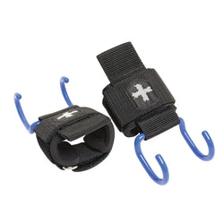 Harbinger Lifting Hooks. black/blue