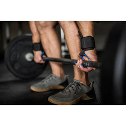 Harbinger Lifting Hooks. black/blue