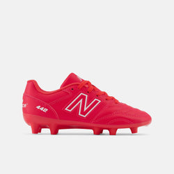 New Balance 442 V2 ACADEMY JNR FG. red/white