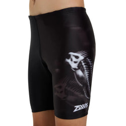 Zoggs  New Junior Boys Ghost Fish Mid Jammer