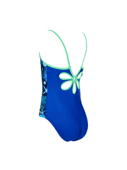 Zoggs Junior Girls Seaside Yaroomba Floral Swimsuit