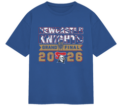 Newcastle Knights 2026 Grand Final Tee. Youths *Pre-Order*
