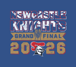 Newcastle Knights 2026 Grand Final Tee. Youths *Pre-Order*
