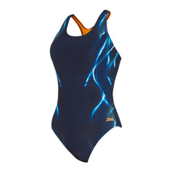 Zoggs Medusa Powerback Ecolast+ Swimsuit. Womens