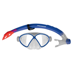 Mirage COMET Silitex Mask and Snorkel Set. Junior. blue - SPORTFIRST NAMBUCCA