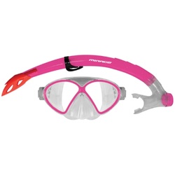 Mirage COMET Silitex Mask and Snorkel Set. Junior. pink - SPORTFIRST NAMBUCCA