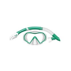 Mirage Explorer Silicone Mask and Snorkel Set Adult green