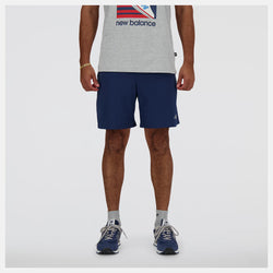 New Balance Sport Essentials Short 7". Mens. navy