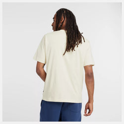 New Balance Relaxed 550 T-Shirt. Mens. pale moss